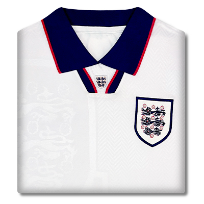 England 1993 Home Retro Football Shirt