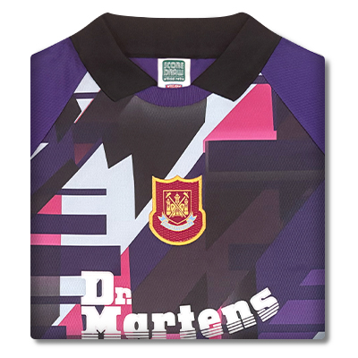 West Ham United 1998 Away Retro Goalkeeper Shirt