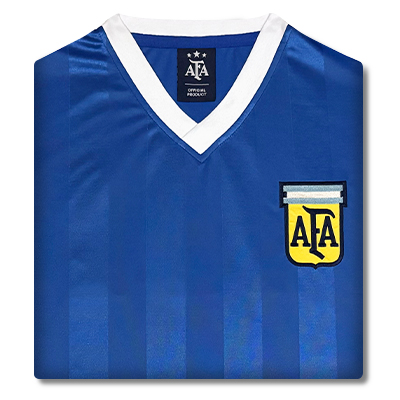 Argentina 1986 World Cup Quarter Final No10 Shirt