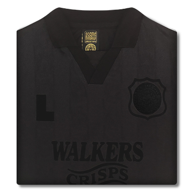 Leicester City 1995 Black Out Retro Football Shirt