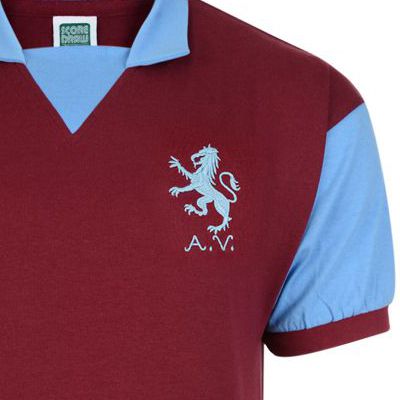 Aston Villa 1971 No8 Retro Football Shirt