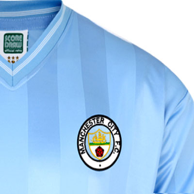 Manchester City 1984 Retro Football Shirt