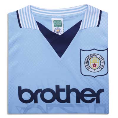 Manchester City 1996 Retro Football Shirt