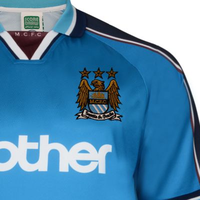 Manchester City 1998 Polyester Retro Shirt