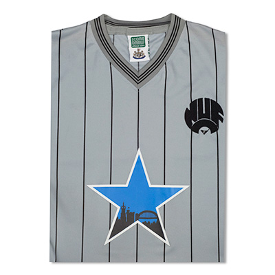 Medium Score Draw Official Retro Newcastle United 1984 Shirt 