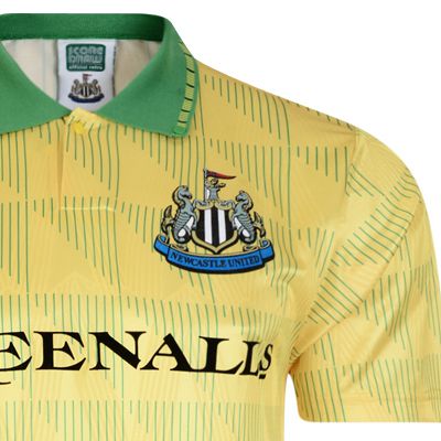 Newcastle United 1990 Away Retro Football Shirt