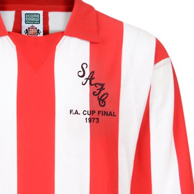 Sunderland 1973 FA Cup Final Retro Football Shirt
