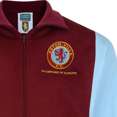 Aston Villa 1982 Retro Football Track Jacket