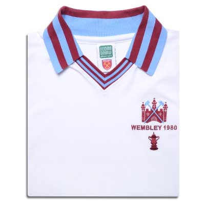 West Ham United 1980 FA Cup Final Retro Shirt