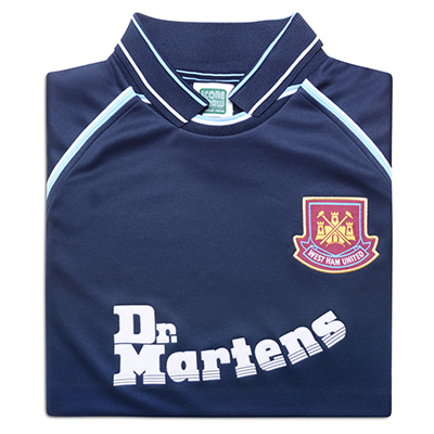 West Ham United 2000 Away Retro Football Shirt