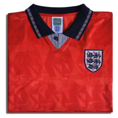 England 1990 World Cup Finals Away Retro Shirt