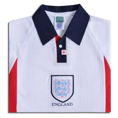 England 1998 World Cup Finals Retro Football Shirt