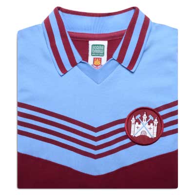 West Ham United 1976 Retro Football Shirt