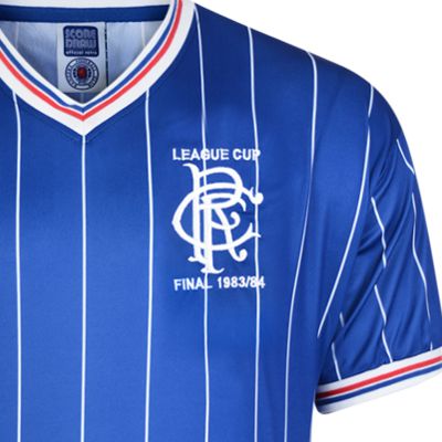 Rangers 1984 Scottish League Cup Final Retro Shirt