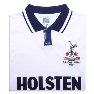 Tottenham Hotspur 1991 FA Cup Final Retro Shirt