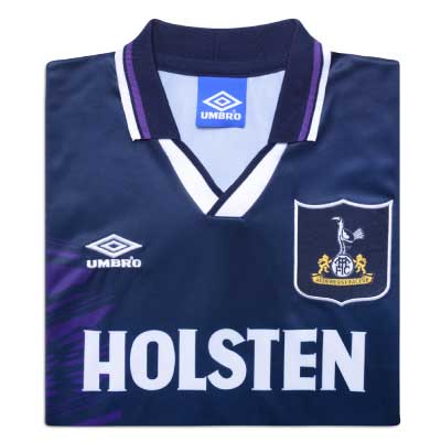 Tottenham Hotspur 1994 Away Umbro Shirt, Tottenham Hotspur Retro Jersey