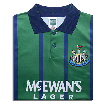 Newcastle United 1995 Away Retro Football Shirt