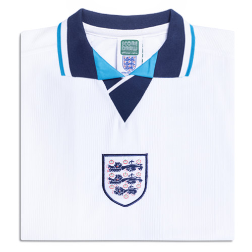 England 1996 Euro No9 Shearer Retro Shirt 