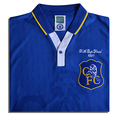 Chelsea 1997 FA Cup Final No16 Di Matteo shirt