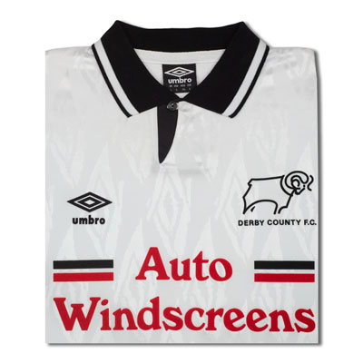 Derby County 1992 Umbro Retro Football Shirt