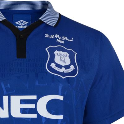 Everton 1995 Umbro FA Cup Final No9 Ferguson Shirt