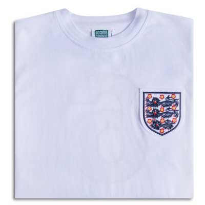 England 1966 World Cup No6 Retro Shirt