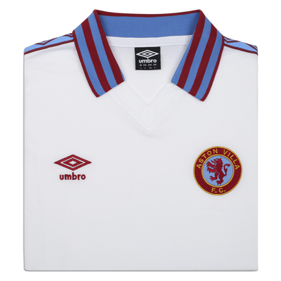 Aston Villa 1980 Away Umbro Retro Football Shirt