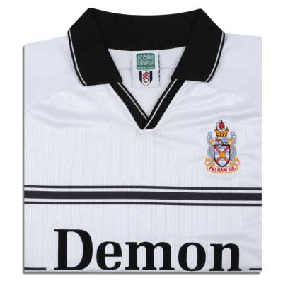 Fulham 2001 Retro Football Home Shirt