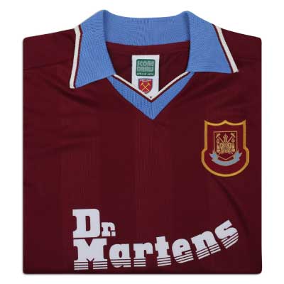 West Ham United 1998 Retro Football Shirt