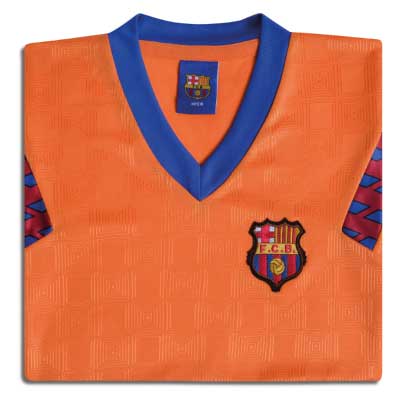 Barcelona 1992 European Cup Final No.8 Retro Shirt