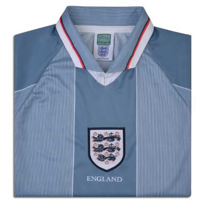 England 1996 Away Euro Championship Retro Shirt 