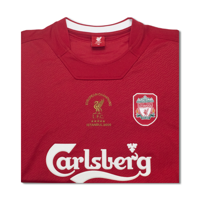Liverpool 2005 Champions League Final Retro Shirt
