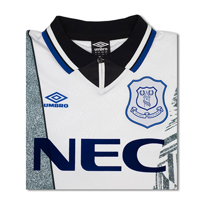 Everton 1995 Away Umbro Retro Football Shirt