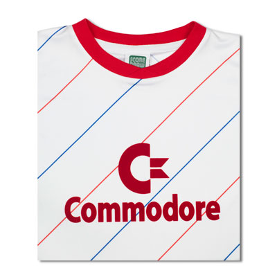 Bayern Commodore 1984 Auswar trikot Football shirt