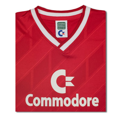Bayern Commodore 1986 trikot Retro Football shirt