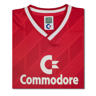 Bayern Commodore 1986 trikot Retro Football shirt