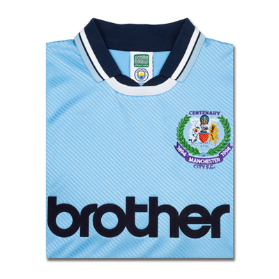 Manchester City 1994 Anniversary Retro Shirt