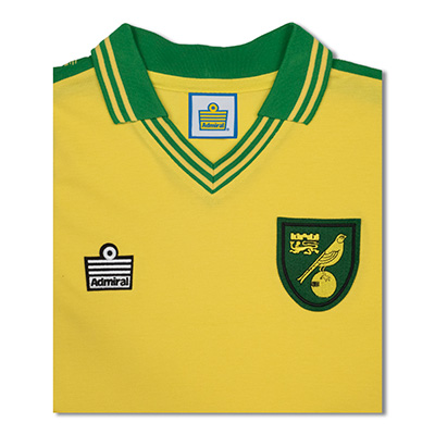 Norwich City 1978 Admiral Retro Football Shirt
