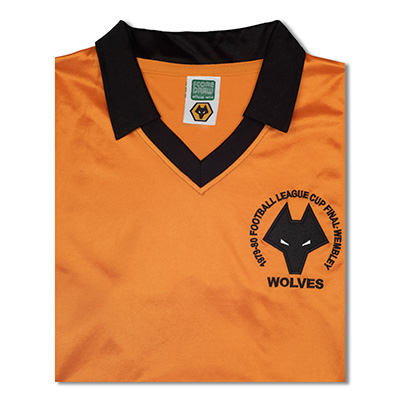 Wolves 1980 League Cup Final shirt