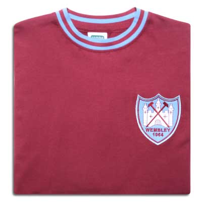 West Ham United 1964 FA Cup Final Retro Shirt