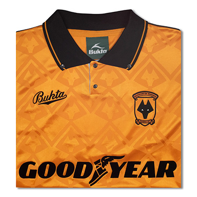 Wolverhampton Wanderers 1992 Bukta shirt