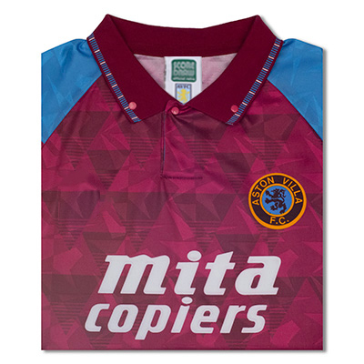 Aston Villa 1990 Retro Football Shirt