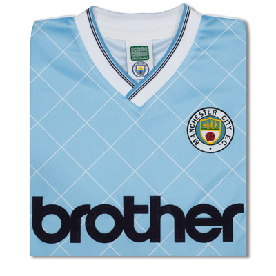 Manchester City 1988 Retro Football Shirt