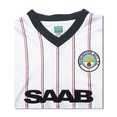 Manchester City 1982 Away Retro Football Shirt