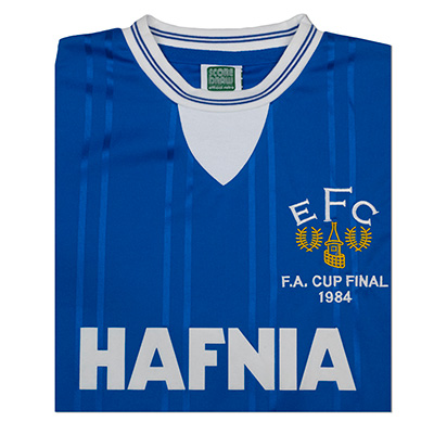 Everton 1984 FA Cup Final Retro Football Shirt