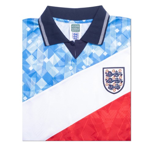 England 1990 Mash Up Retro Football Shirt