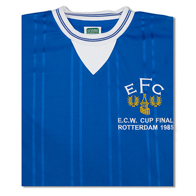 Everton 1985 ECWC Final Retro Football Shirt