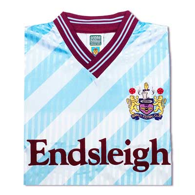 Burnley 1988 Away Retro Football Shirt