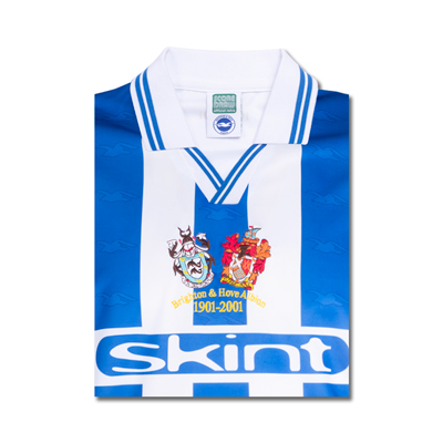 Brighton & Hove Albion 2001 Centenary Retro Shirt