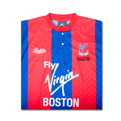 Crystal Palace 1991 ZDS Final Retro Football Shirt